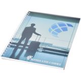 Vue 1 de Cahier Desk-Mate® A5 à spirales avec couverture polypropylène