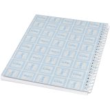Vue 7 de Cahier Desk-Mate® A5 à spirales avec couverture polypropylène