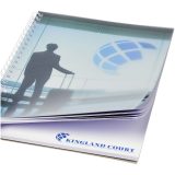 Vue 6 de Cahier Desk-Mate® A5 à spirales avec couverture polypropylène