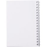 Vue 3 de Cahier Desk-Mate® A6 à spirales avec couverture polypropylène