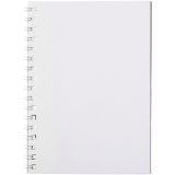 Vue 2 de Cahier Desk-Mate® A6 à spirales avec couverture polypropylène