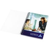 Vue 9 de Cahier Desk-Mate® A6 à spirales avec couverture polypropylène