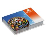 Vue 2 de Combo notes adhésives avec couverture rigide