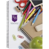 Vue 2 de Carnet Wire-o A4 avec couverture rigide