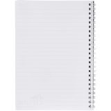 Vue 3 de Carnet Desk-Mate® A5 à spirales