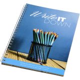 Vue 5 de Carnet Desk-Mate® A5 à spirales