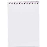 Vue 3 de Carnet Desk-Mate® A6 à spirales