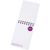 Vue 3 de Carnet Desk-Mate® A7 à spirale