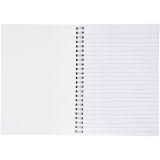 Vue 4 de Cahier Desk-Mate® à spirales A5 avec couverture PP