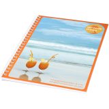 Vue 5 de Cahier Desk-Mate® à spirales A5 avec couverture PP