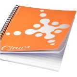 Vue 11 de Cahier Desk-Mate® à spirales A5 avec couverture PP