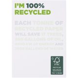 Vue 2 de Bloc-notes A7 recyclé Desk-Mate®