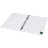 Vue 9 de Carnet de notes à spirales A5 Desk-Mate® avec couverture arrière imprimée
