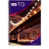 Vue 7 de Carnet de notes à spirales A5 Desk-Mate® avec couverture arrière imprimée
