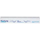 Vue 2 de Notes autocollantes recyclées Sticky-Mate® avec règle imprimée 30 cms
