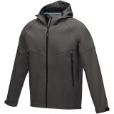 Vue 6 de Veste softshell recyclée homme Coltan