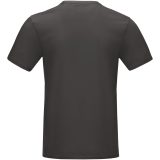 Vue 3 de T-shirt Azurite bio manches courtes homme