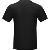 Vue 3 de T-shirt Azurite bio manches courtes homme