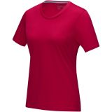 Vue 6 de T-shirt Azurite bio manches courtes femme