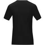 Vue 3 de T-shirt Azurite bio manches courtes femme