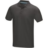 Vue 1 de Polo Graphite bio manches courtes homme