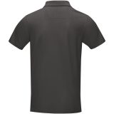 Vue 3 de Polo Graphite bio manches courtes homme