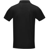 Vue 3 de Polo Graphite bio manches courtes homme