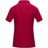 Vue 3 de Polo Graphite bio manches courtes femme