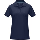 Vue 12 de Polo Graphite bio manches courtes femme