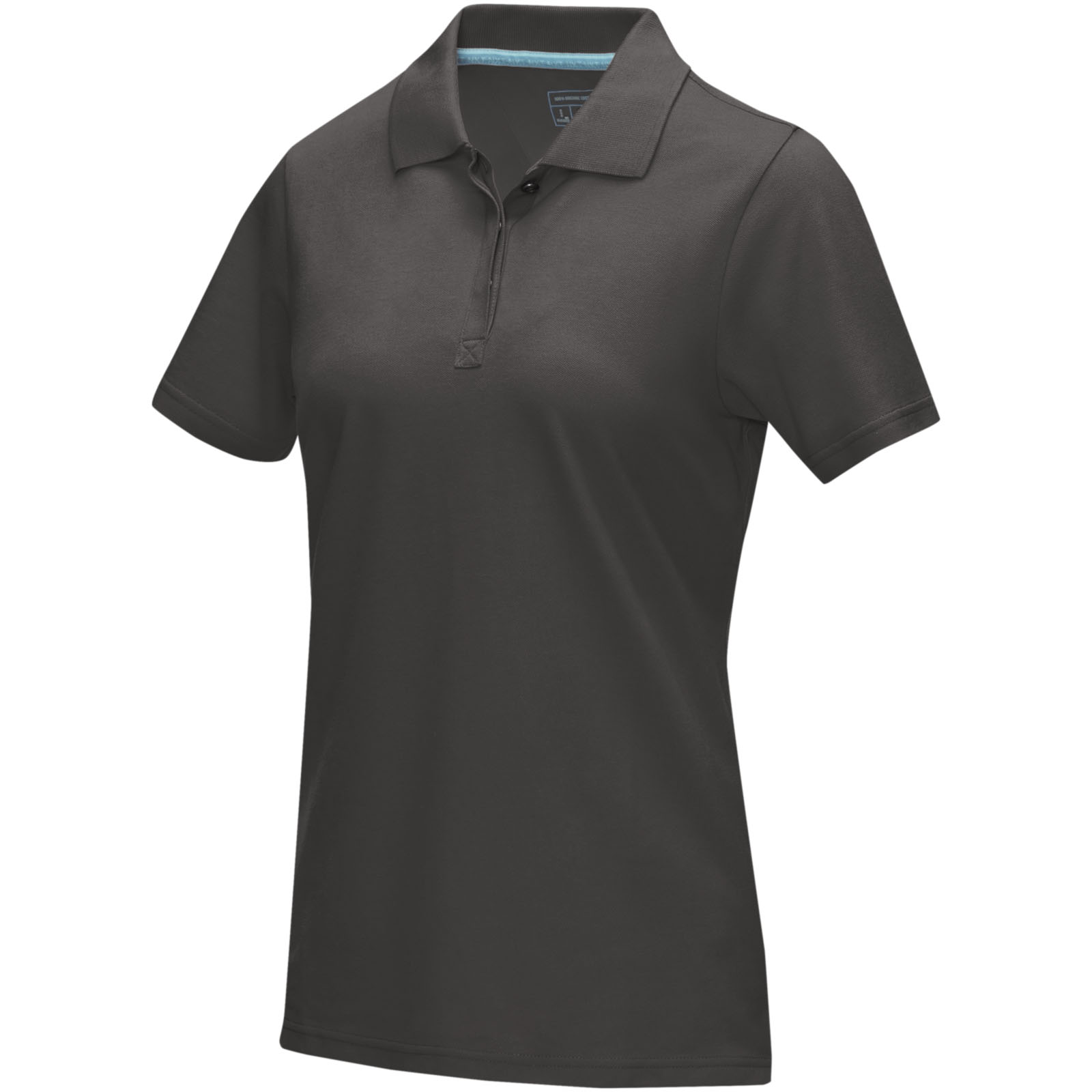 Polo Graphite bio manches courtes femme