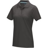 Vue 1 de Polo Graphite bio manches courtes femme