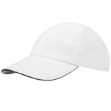 Vue 1 de Casquette sandwich 6 panneaux de 110 g/m² Morion GRS recyclée ajustable