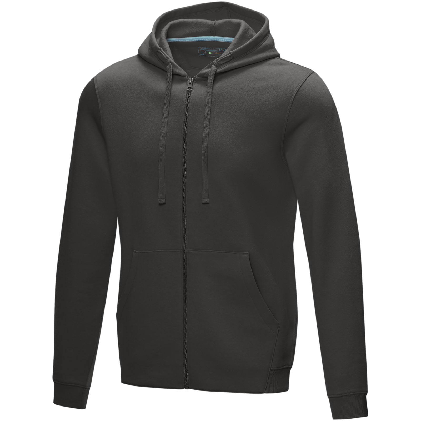 Sweat full zip à capuche Ruby bio homme
