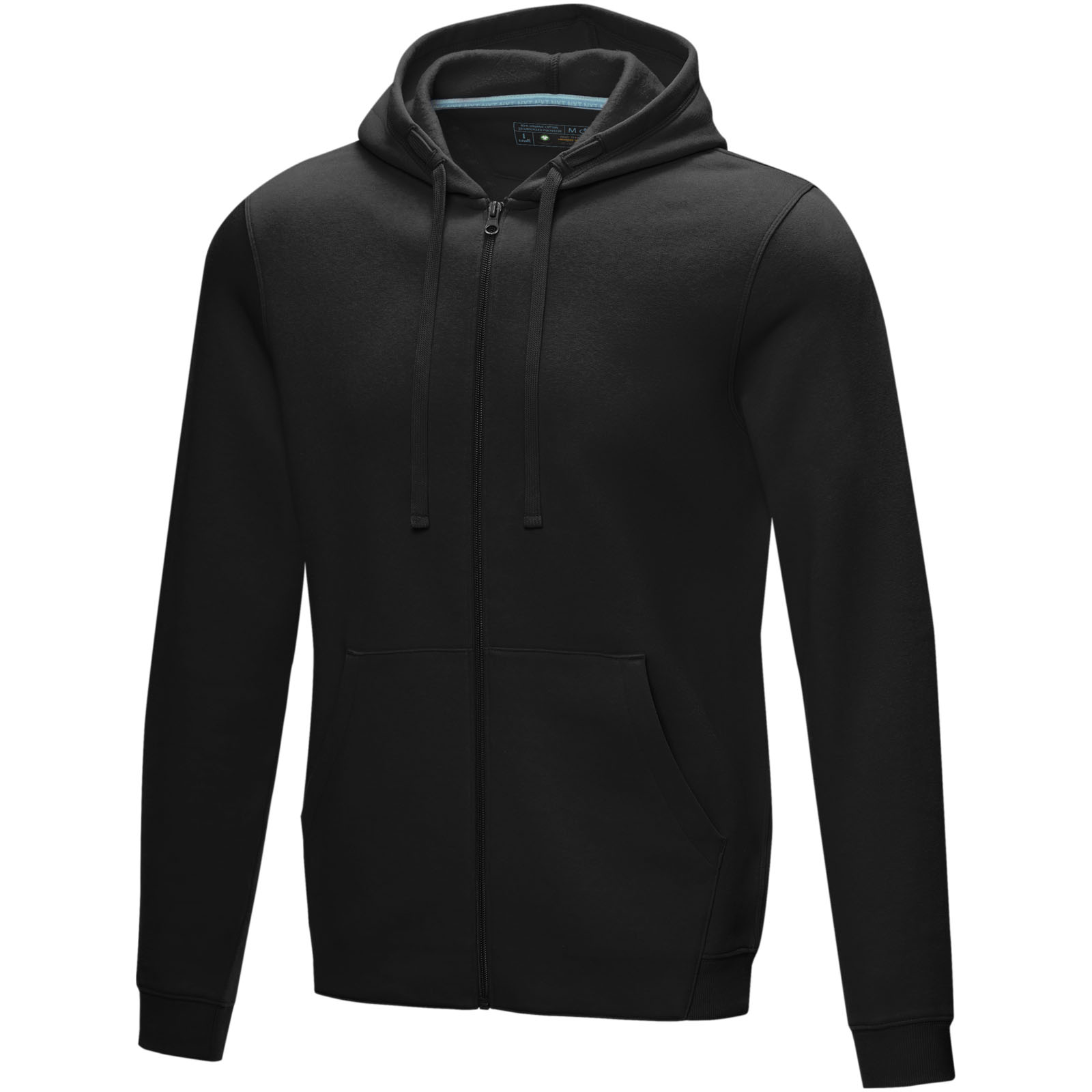 Sweat full zip à capuche Ruby bio homme