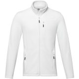 Vue 2 de Veste Amber pour homme en polaire recyclée GRS entièrement zippée
