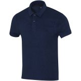 Vue 7 de Polo Akoya unisexe en tissu éponge de 230 g/m² recyclé