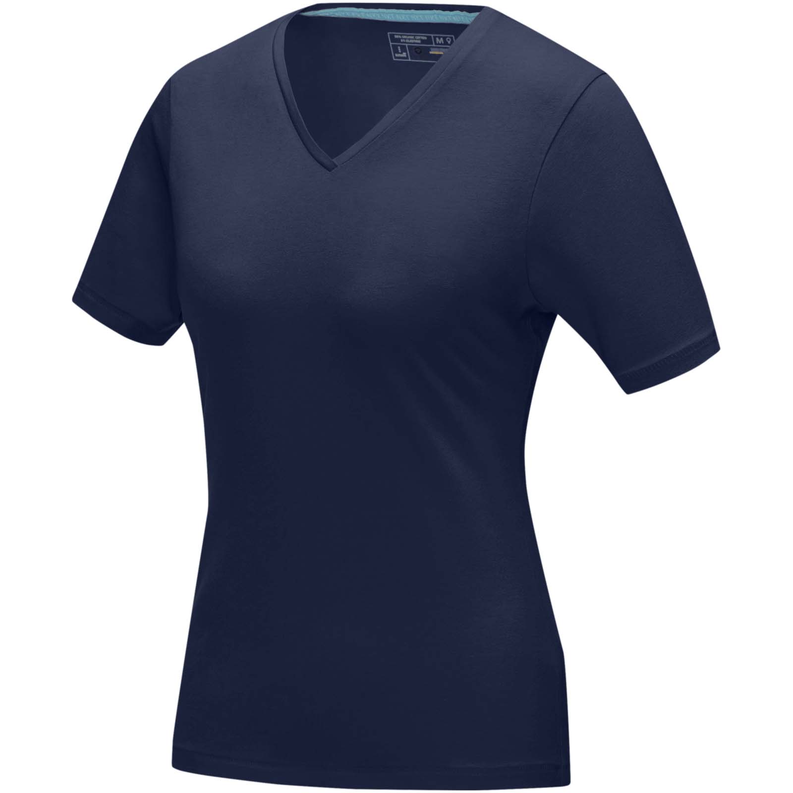 T-shirt bio manches courtes femme Kawartha — Bleu S