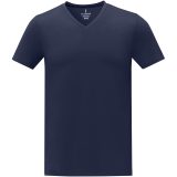 Vue 10 de T-shirt Somoto manches courtes col V homme