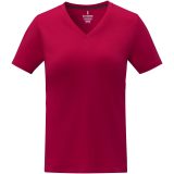 Vue 6 de T-shirt Somoto manches courtes col V femme
