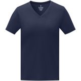 Vue 10 de T-shirt Somoto manches courtes col V femme
