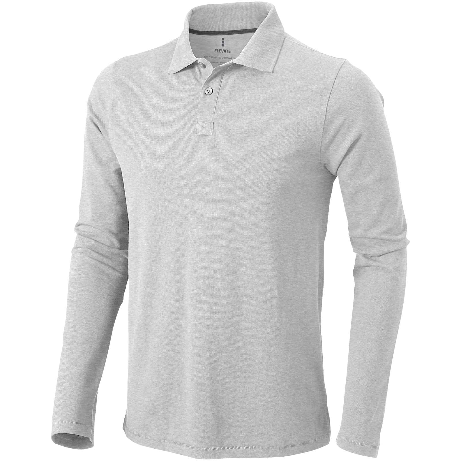 Polo manches longues homme de 180 g/m² Calgary