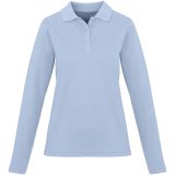 Vue 2 de Polo manches longues femme de 180 g/m² Calgary
