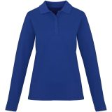 Vue 2 de Polo manches longues femme de 180 g/m² Calgary