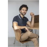 Vue 4 de Polo tipping Amarago manches courtes de 200 g/m² homme