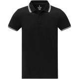 Vue 2 de Polo tipping Amarago manches courtes de 200 g/m² homme