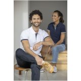 Vue 5 de Polo de 200 g/m² Morgan manches courtes deux tons homme