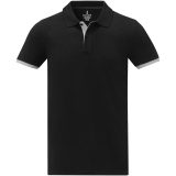 Vue 2 de Polo de 200 g/m² Morgan manches courtes deux tons homme