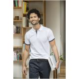 Vue 4 de Polo de 200 g/m² Morgan manches courtes deux tons homme