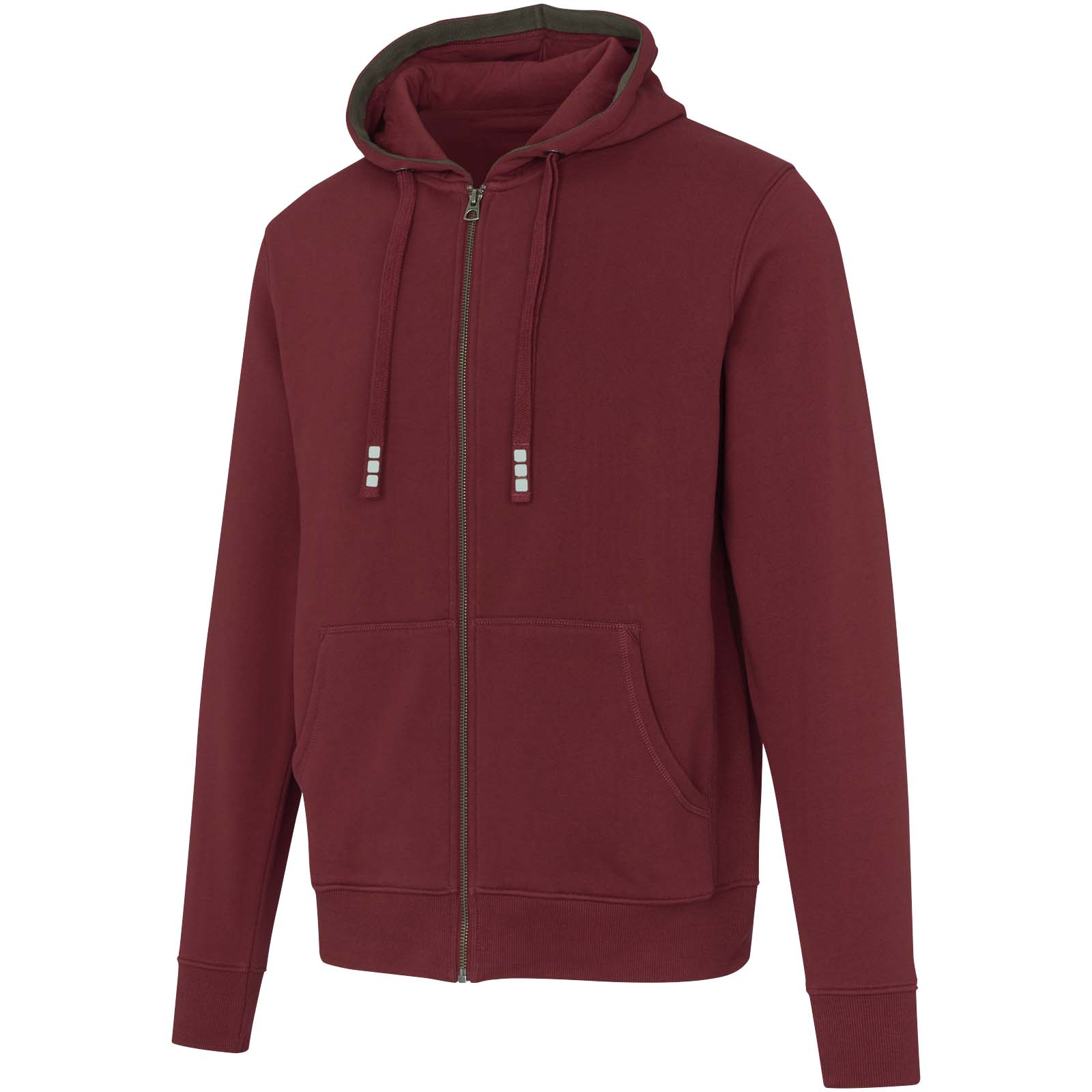 Sweat shirt à capuche full zip unisex de 300 g/m² Arora