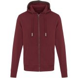 Vue 2 de Sweat shirt à capuche full zip unisex de 300 g/m² Arora